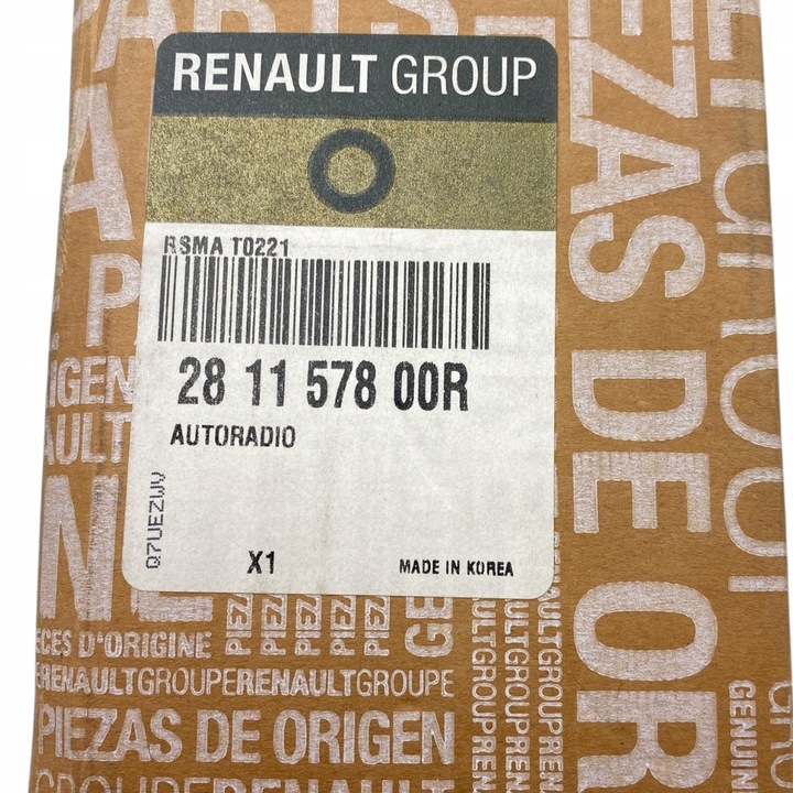 фото №16, Нове оригінальний номер радіо cd renault master iii opel movano b nissan nv400 281157800r