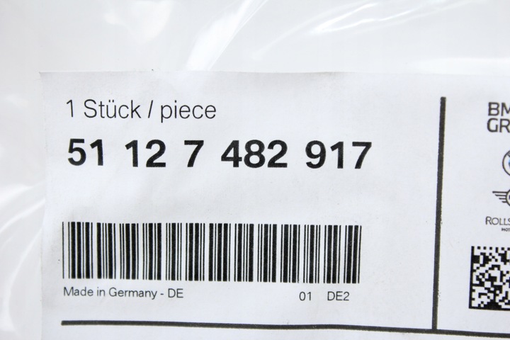 фото №3, Заглушка фаркоп бампера зад bmw i3 i01 lci 7482917