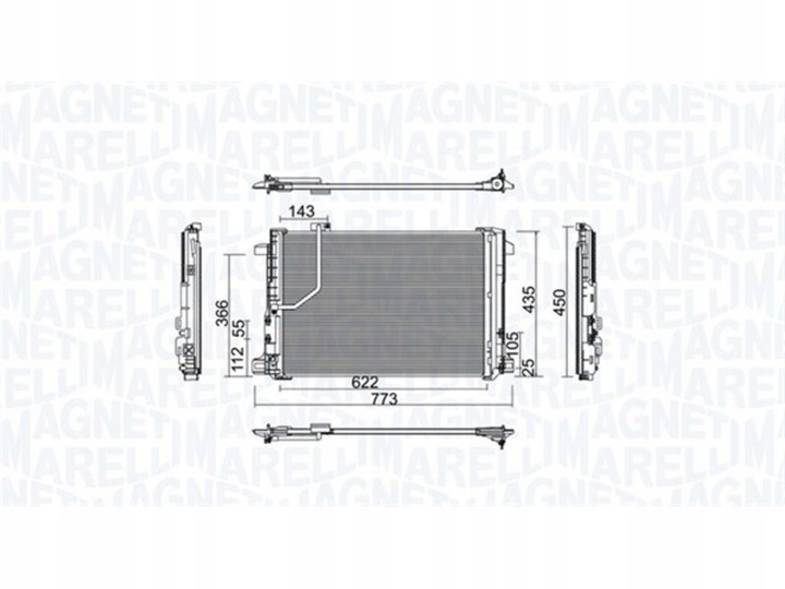 фото №12, Магнит marelli 350203755000 конденсатор, кондиционер