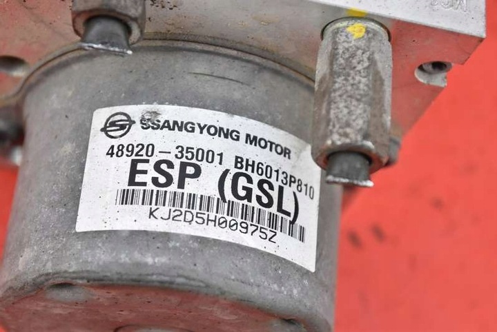 фото №8, Насос abs 48920-35001 ssangyong tivoli 1.6 e-xgi 128 km 16-21