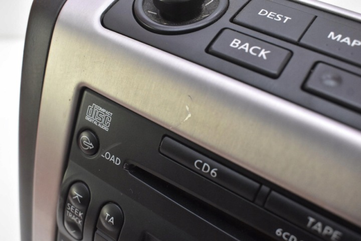 фото №11, Магнитола cd навигация панель воздуховод климат 28188-c000 nissan murano 1 i z50 02-08