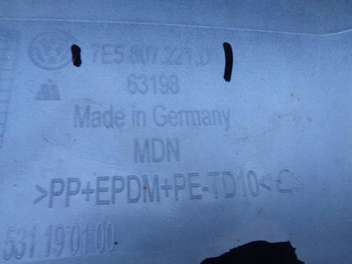 фото №8, Бампер переднее vw t6 multivan 7e 7e0 15- номер 27995