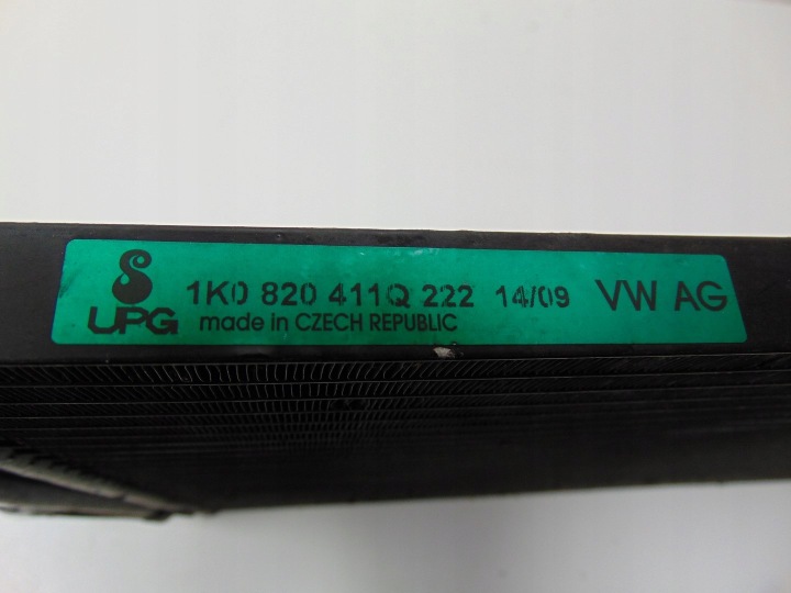 фото №16, Радиатор кондиционера volkswagen golf audi a3 seat skoda 1k0820411q