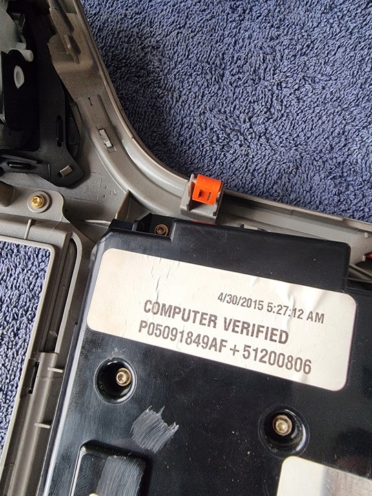 фото №10, Jeep grand cherokee wk2 панель управление klmatyzacji p05091849af