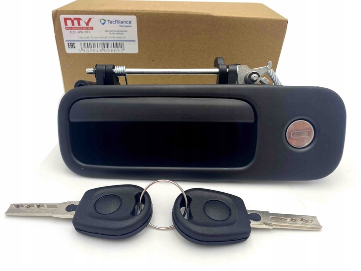 фото №1, Ручка крышки зад вставка замок ключ do vw golf iv polo 6n