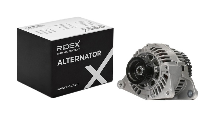 фото №2, Ridex 4g0754 генератор генератор 90a 12v do vw passat варіант 3b6