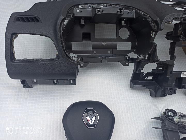 фото №6, Панель консоль капот подушка безпеки renault koleos ii zest