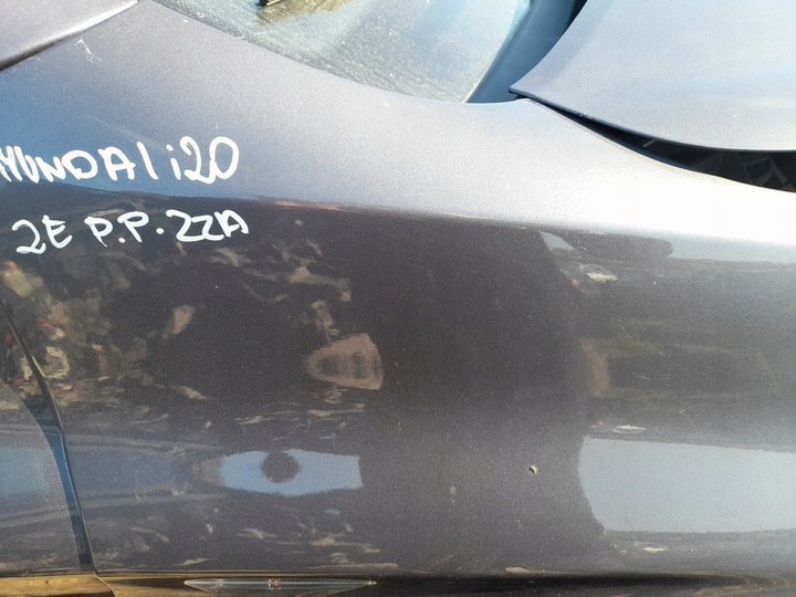 фото №9, Hyundai i20 крыло правые перед переднее 2e