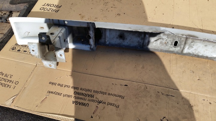 фото №8, Nissan primastar 07-10 підсилювач бампера балка