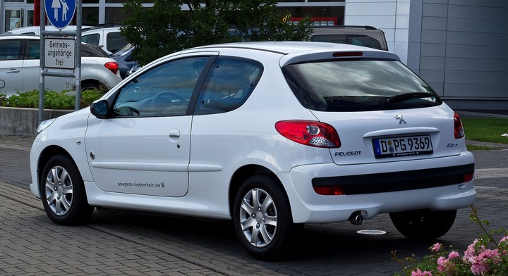 фото №12, Peugeot 206+ лампа права зад 9685618180