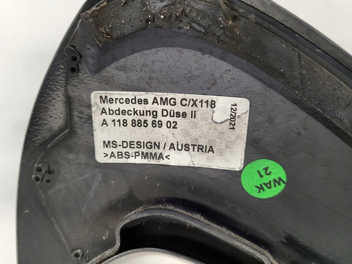 фото №14, Mercedes 118 cla amg заглушка бампера перед левый