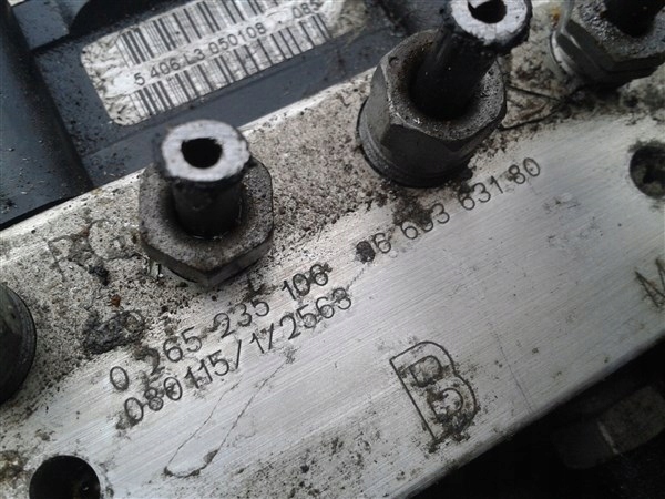 фото №5, Насос abs peugeot 308 08- 9665331880 0265235106