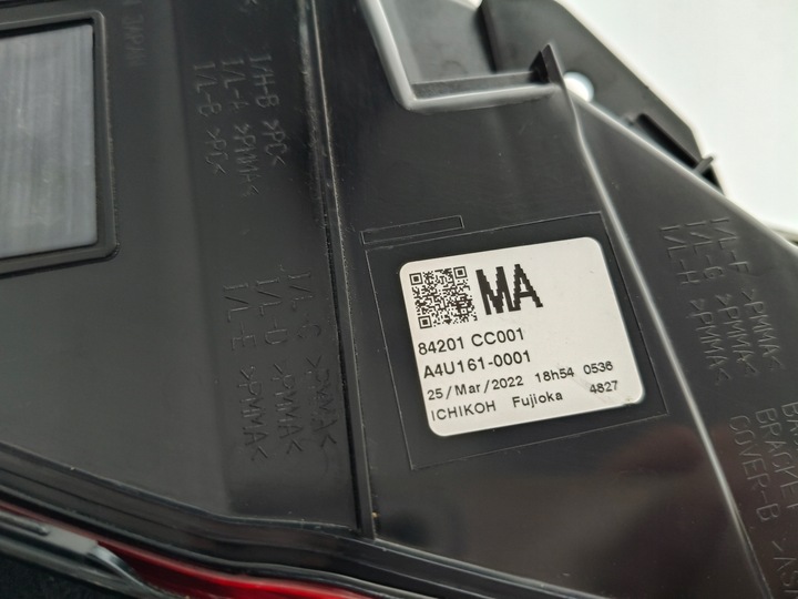 фото №7, Лампа правая задняя toyota gt86 ii subaru brz 21- рестайлинг led