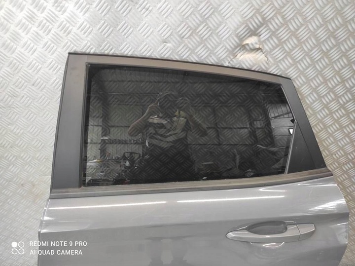 фото №11, Hyundai kona i двері передні ліві перед двері задні ліві зад сірий комплект