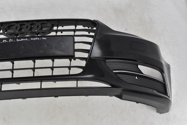 фото №7, Audi a3 8v обычный передний рестайлинг sportback бампер перед