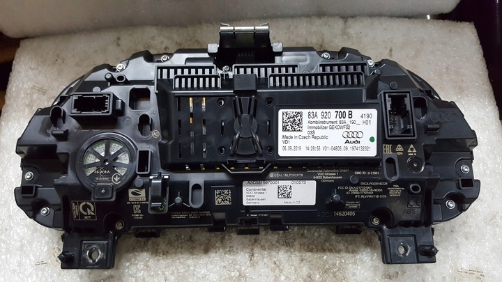 фото №8, Спидометр приборы виртуальный lcd audi q3 83a920700b