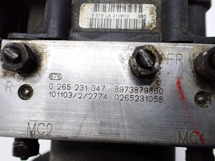 фото №8, Насос abs тормозная 8973879860 0265231047 isuzu d-max 11r