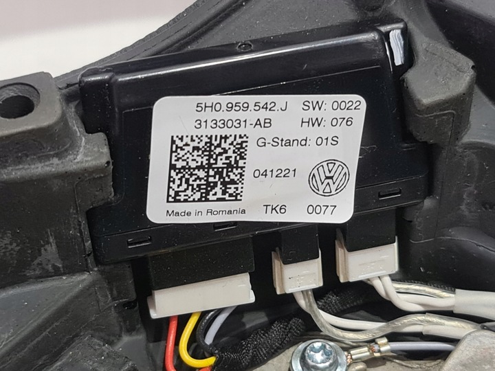 фото №12, Кермо з підігрівом vw golf 8 passat tiguan r-line синя нитка 5h0959542j