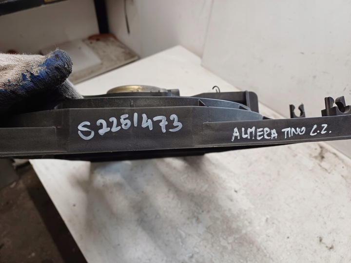 фото №6, Nissan almera tino 00- вентилятор радиатор