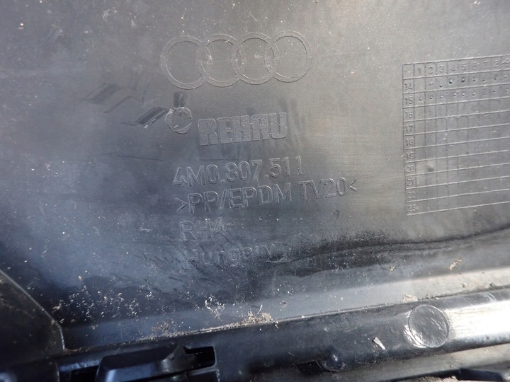 фото №13, Audi q7 ii 4m s-line 15-19 бампер зад задній 6xpdc