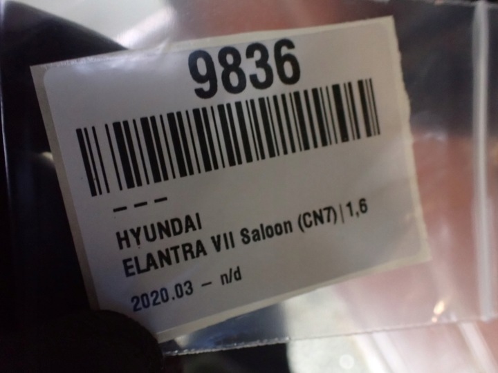 фото №16, Двері лівий зад hyundai elantra vii салон 1.6 2024r a5g 9836