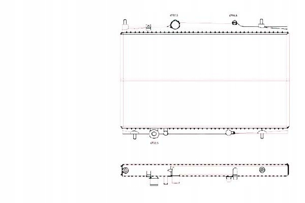 фото №2, Радіаторів citroen c5 3,0 v6 01- peugeot 607 807 au