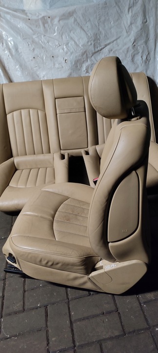 фото №10, Сидіння сидіння обшивки комплект mercedes w219 2,5