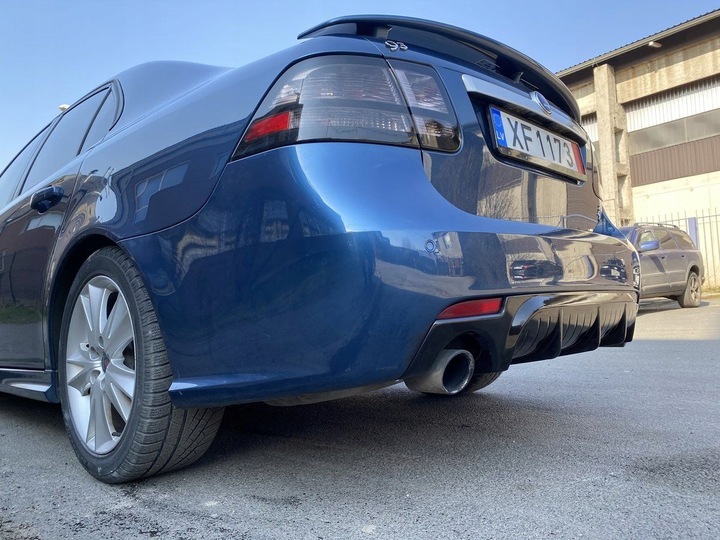 фото №7, Спойлер заднього бампера aero вигляд з волокна скляного do saaba 9-3 08-14