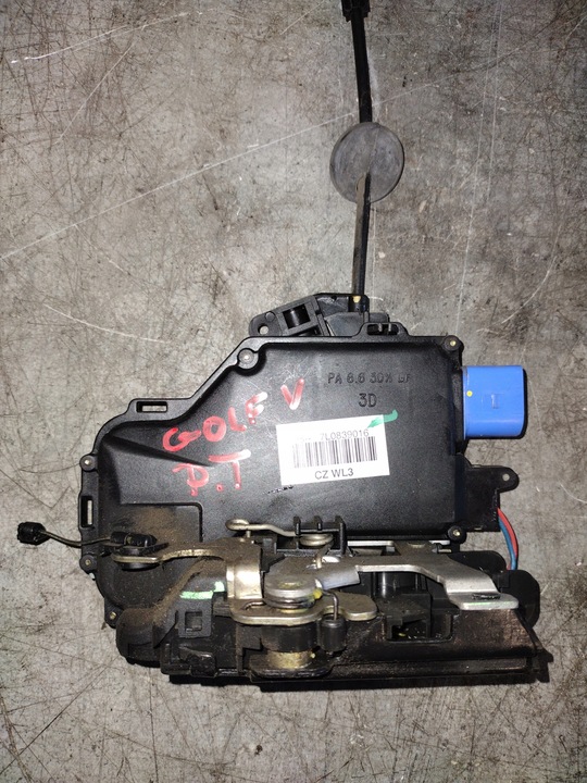 фото №7, Замок двері праві зад 7l0839016 vw golf v