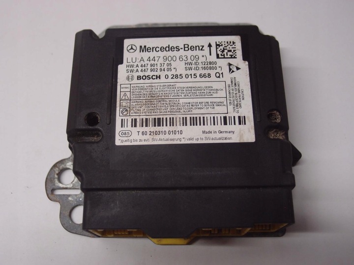 фото №1, Датчик air bag mercedes vito v-klasa w447