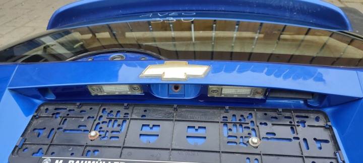 фото №7, Кришка багажника chevrolet aveo 3d 33u