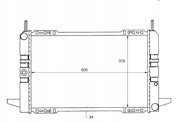 фото №12, Nrf 50111 теплообменник тепло