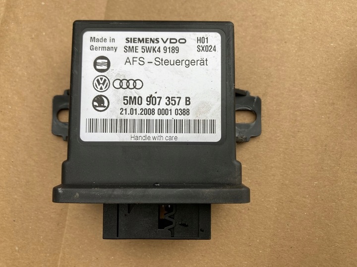 фото №1, Модуль блок управления света vw passat b6 5m0907357b
