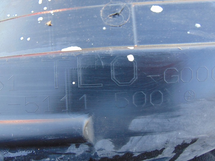 фото №11, Подкрылок левый перед honda accord viii 74151-tl0-g000