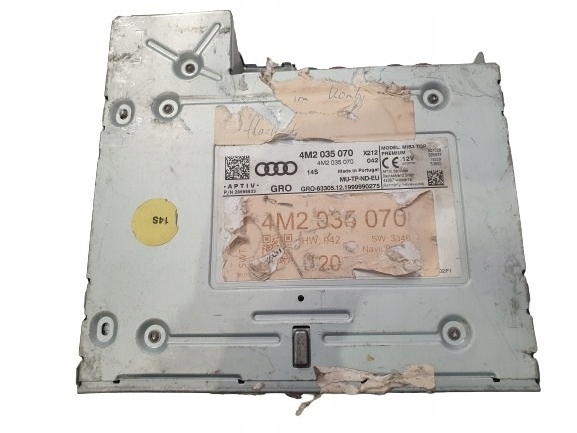 фото №1, Считыватель мультимедиа mmi audi 4m2035070