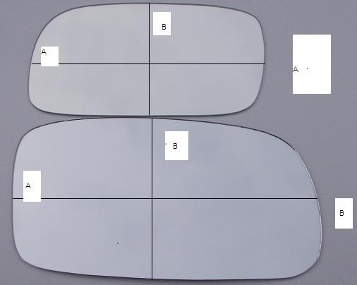 фото №1, Скло дзеркало chrysler pacyfica do 2006r