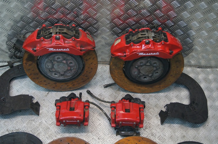 фото №11, Maserati levante зажимы тормозные brembo диски