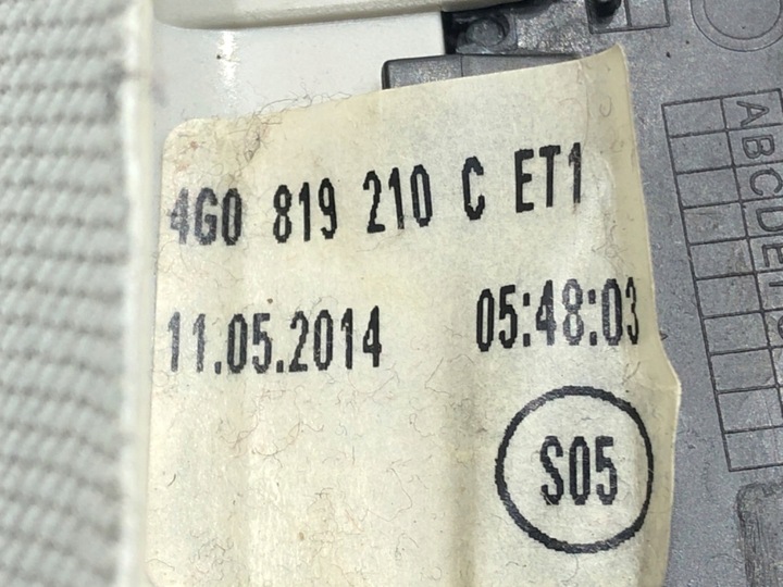 фото №3, Захист стійка права 4g0819210c audi a6 c7 універсал 11-18