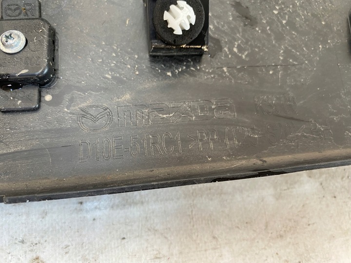 фото №12, Mazda cx3 cx-3 i 15- планка дверь правые зад d10e-51rc1