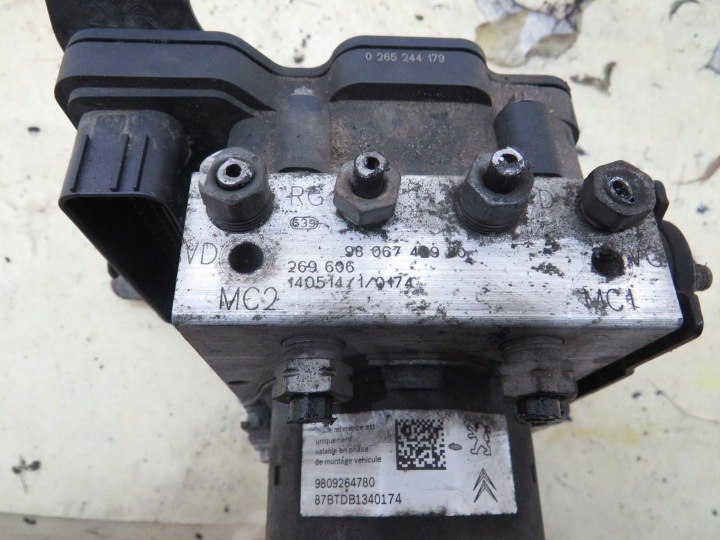 фото №6, Блок керування abs peugeot 308 t9 1.6 e-hdi 9809264780