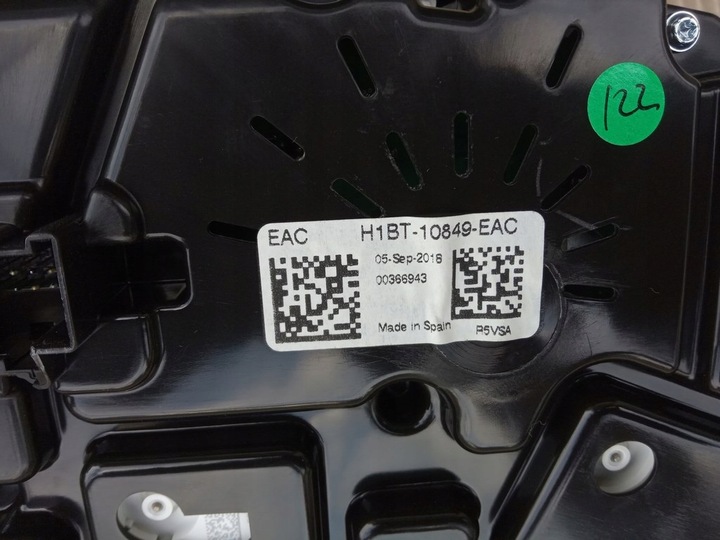 фото №6, Ford fiesta mk8 1.0 ecoboost 17-19- спидометр приборы