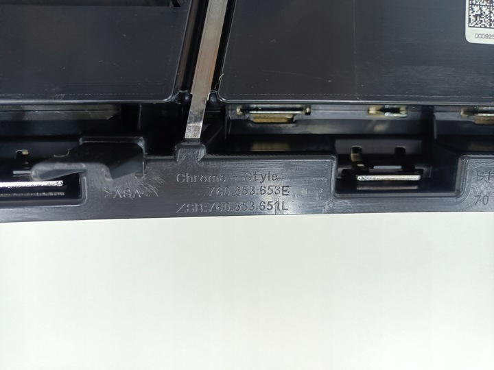 фото №5, Vw touareg 3 cr7 решітка решітка радіатора хром 760853653e оригінал