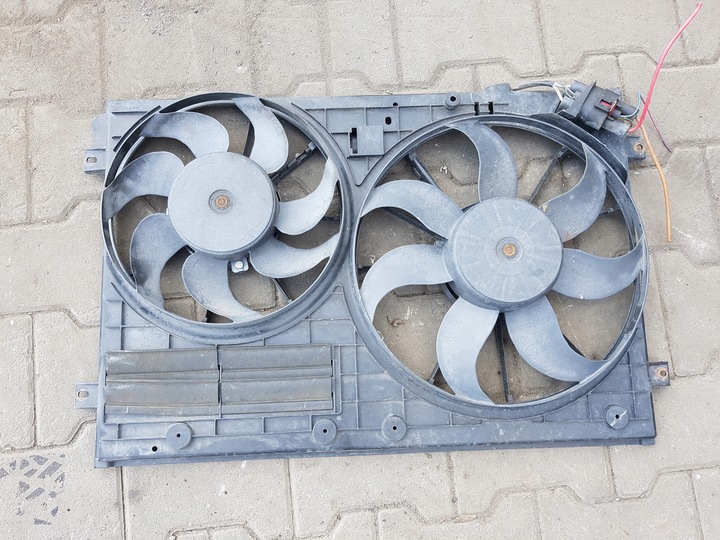 фото №1, Vw golf v 5 04-09r 2.0 tdi вентилятори радіатор
