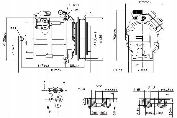 фото №1, Nissens компресор кондиціонера mercedes sprinter 3
