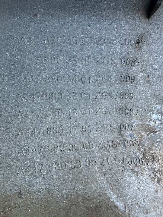 фото №10, Mercedes vito v клас 447 бампер переднє перед