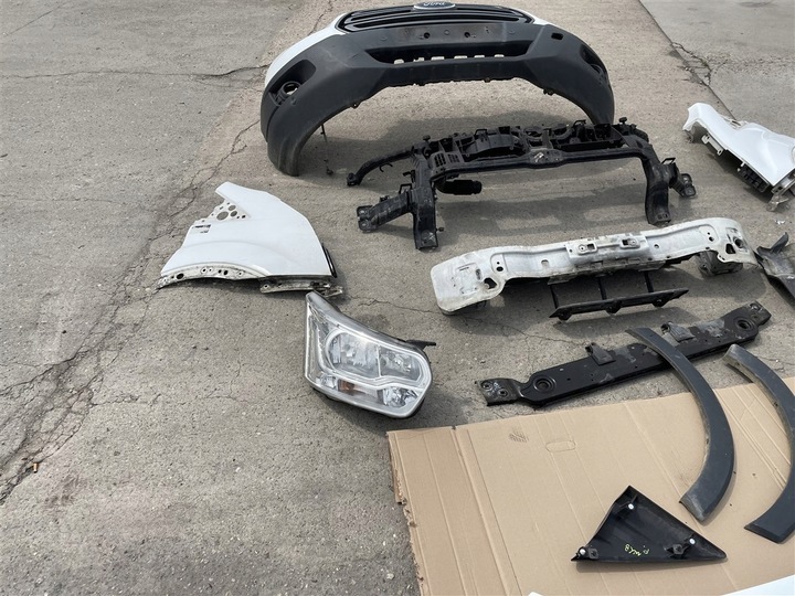 фото №10, Перед капот лампа бампер 6xpdc крыло led решётка радиатора ford transit mk8 14-19