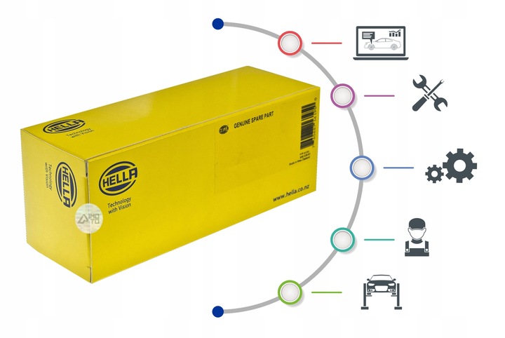 фото №14, Датчик положення вала hella 6pu 009 163-471 96406