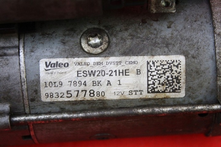 фото №8, Стартер тест yh01 9832577880 opel combo e 1.5 bluehdi 102 km 18-21