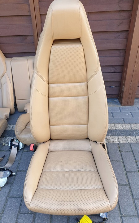 фото №7, Porsche panamera 970 сидіння комплект luxorbeige
