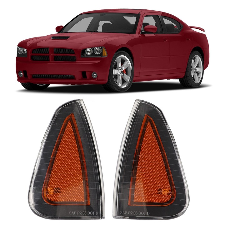 фото №8, Dodge charger lx 06-10 комплект корпуса зеркал